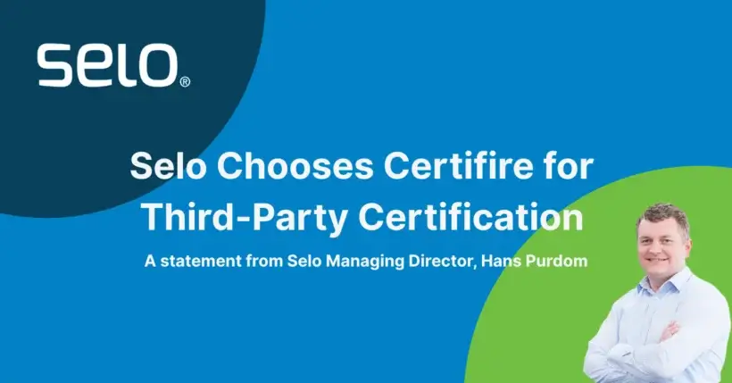 Third Party Certification Change - read more