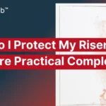 How do I protect my riser doors before practical completion?